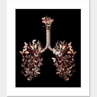 Lung Anatomy / Cancer Awareness 23 Posters and Art